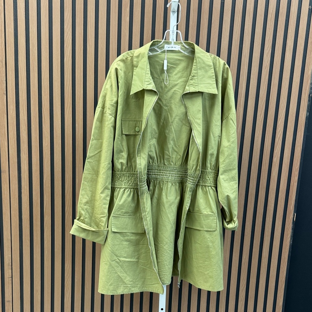 Public Desire Olive Utility Jacket